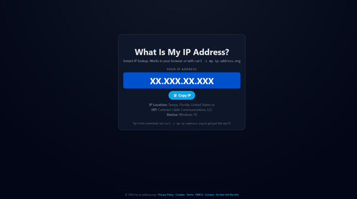 What Is My IP Address?