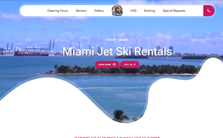SeaWolf Jet Ski Rentals